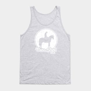 Peace and Quiet - Horse - Barn Shirt USA Tank Top
